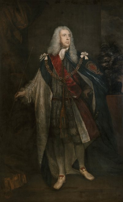 Portrait of Charles Fitzroy, 2nd Duke of Grafton by Joshua Reynolds